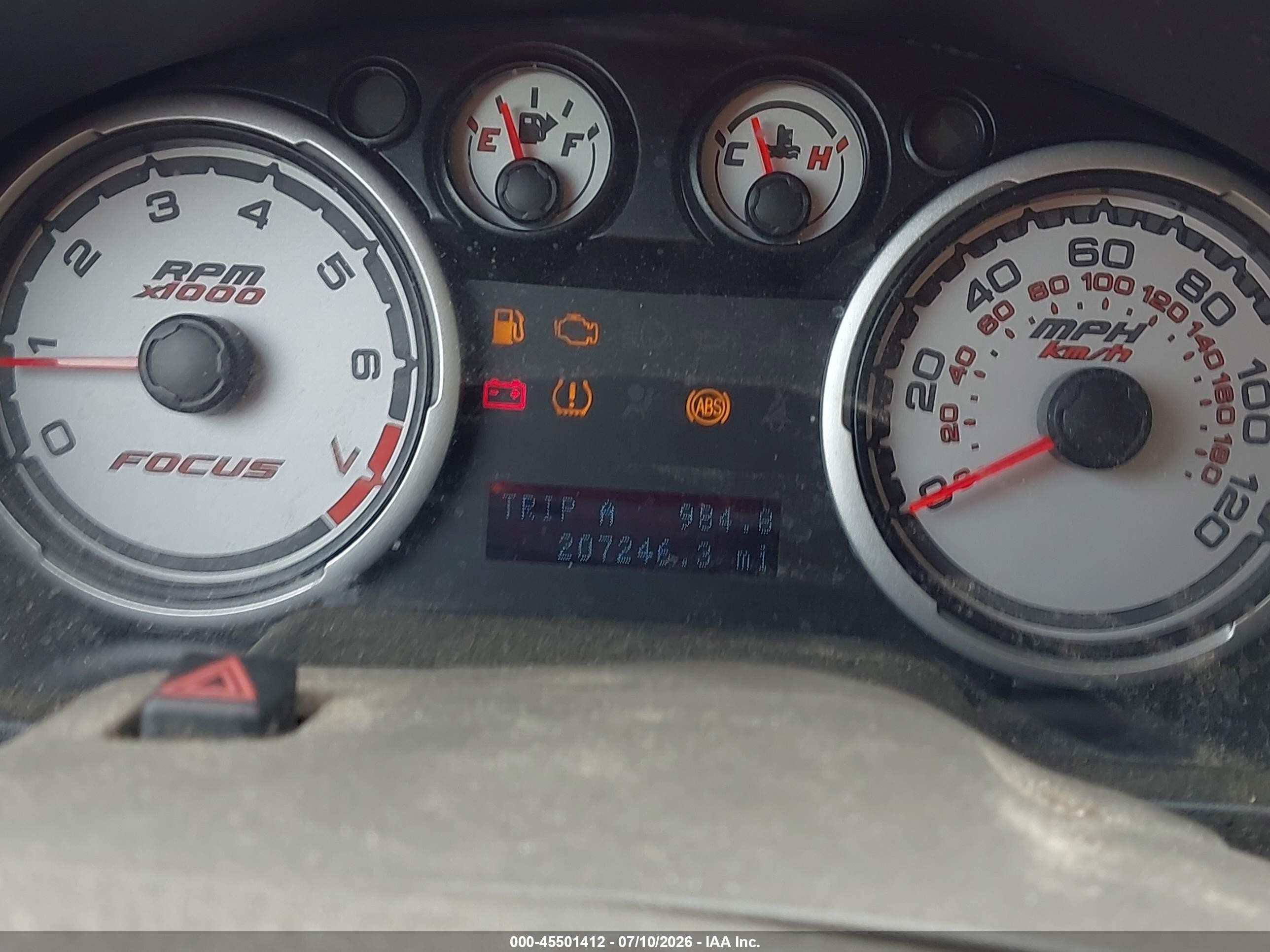 2010 Ford Focus Se White vin: 1FAHP3FN9AW154309