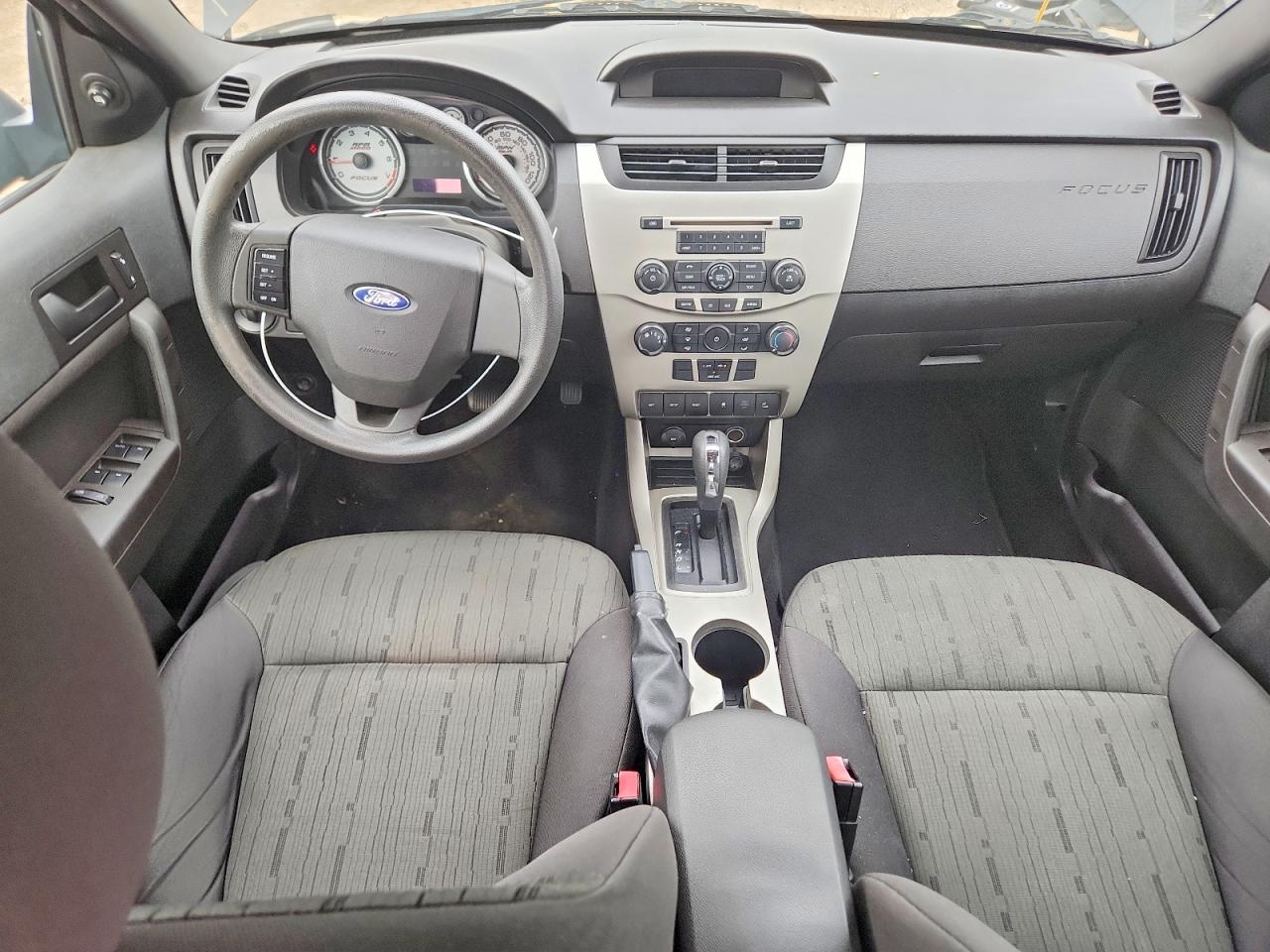 2010 Ford Focus Se Black vin: 1FAHP3FN9AW165231