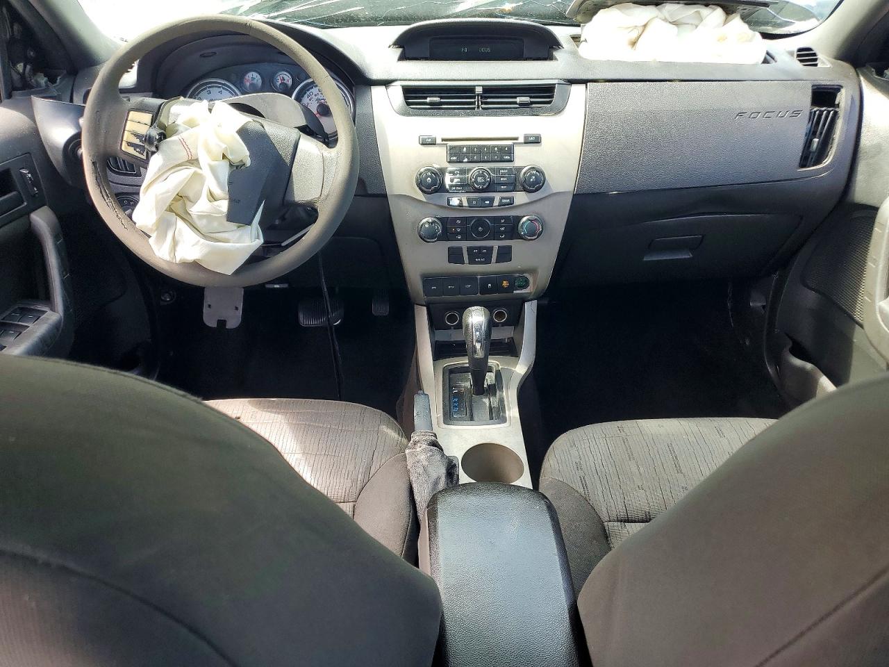 2010 Ford Focus Se Black vin: 1FAHP3FN9AW214668