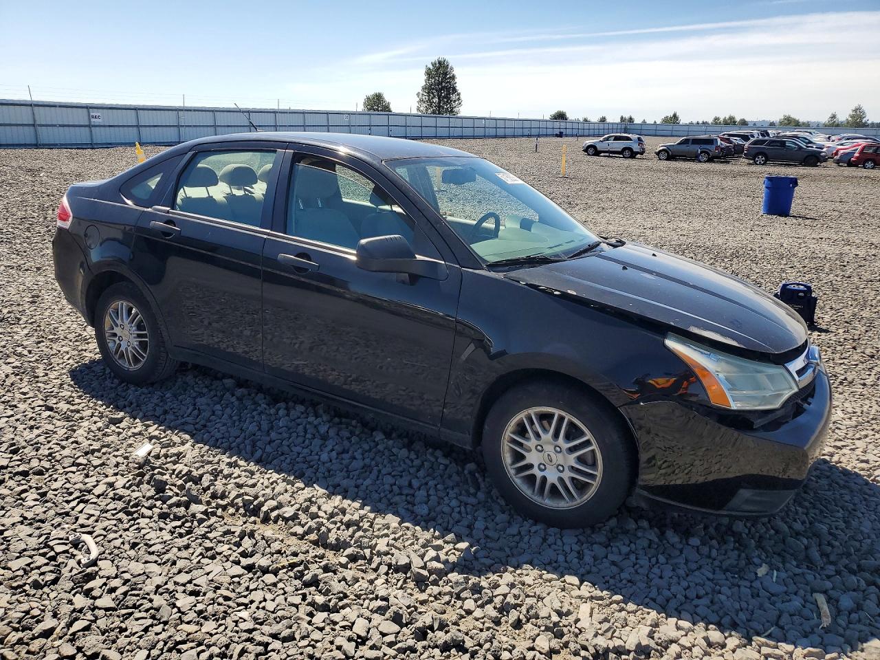 2011 Ford Focus Se Black vin: 1FAHP3FN9BW103975
