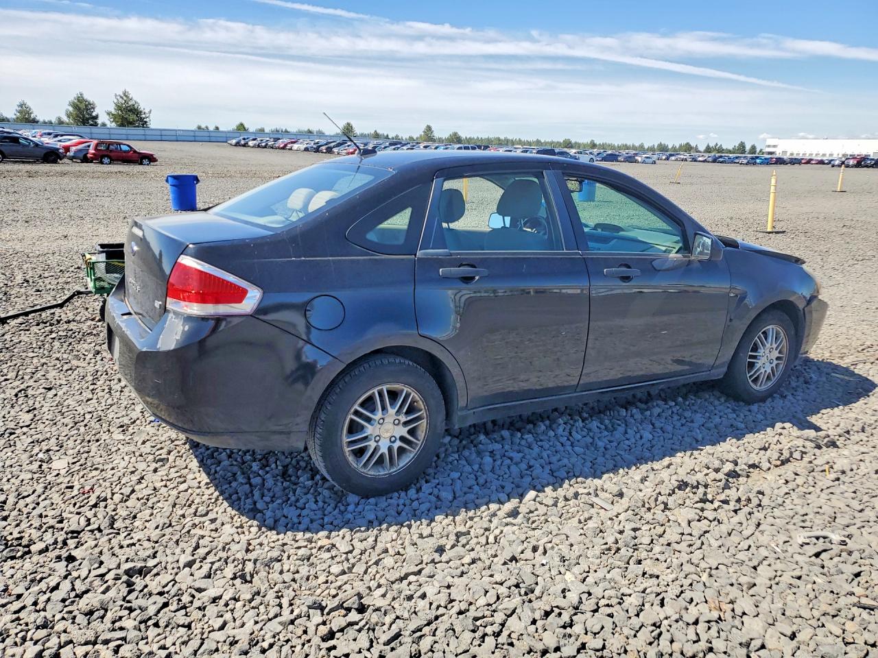 2011 Ford Focus Se Black vin: 1FAHP3FN9BW103975