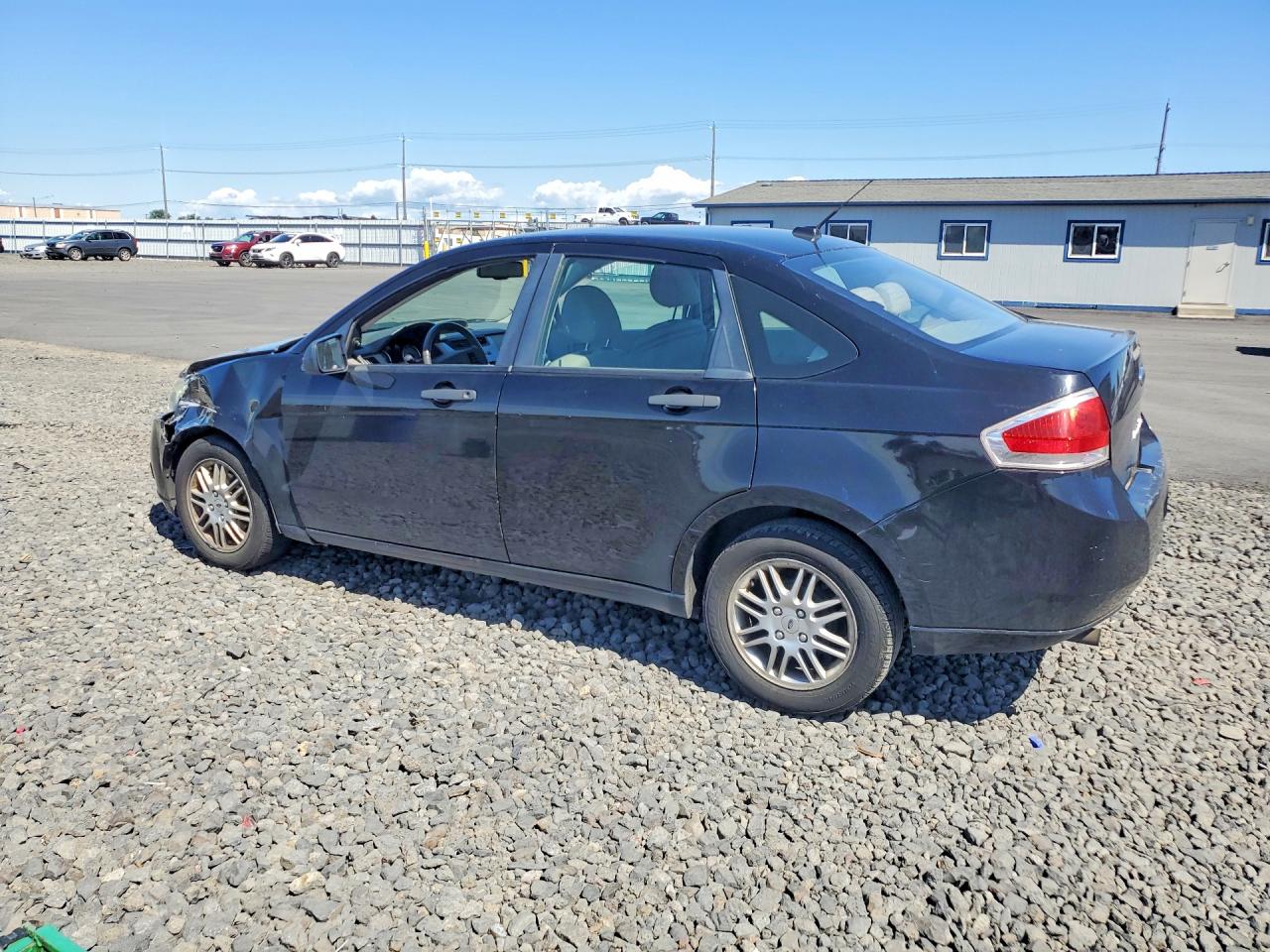 2011 Ford Focus Se Black vin: 1FAHP3FN9BW103975