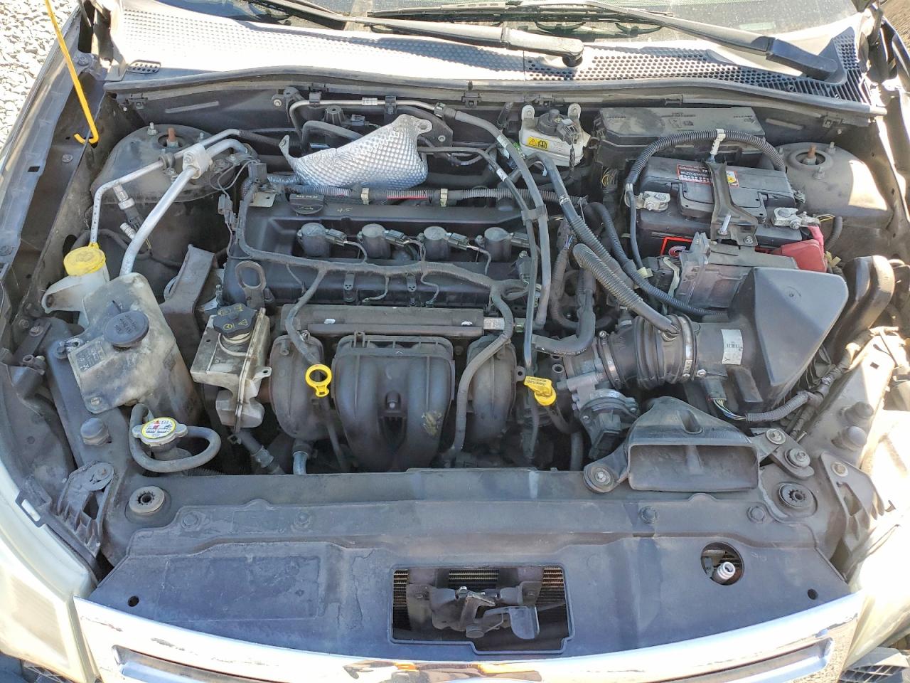 2011 Ford Focus Se Black vin: 1FAHP3FN9BW103975