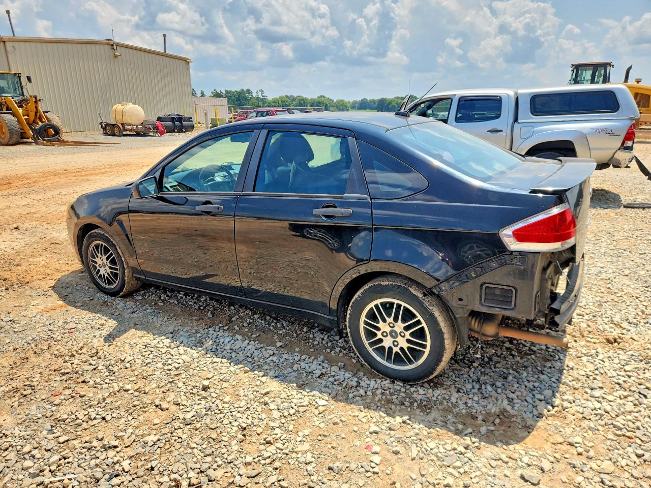 2011 Ford Focus Se Black vin: 1FAHP3FN9BW105189