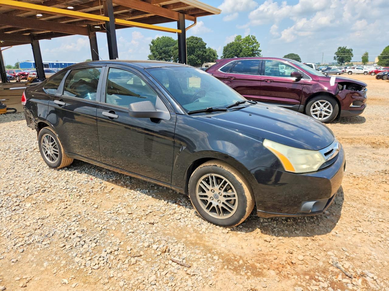 2011 Ford Focus Se Black vin: 1FAHP3FN9BW105189