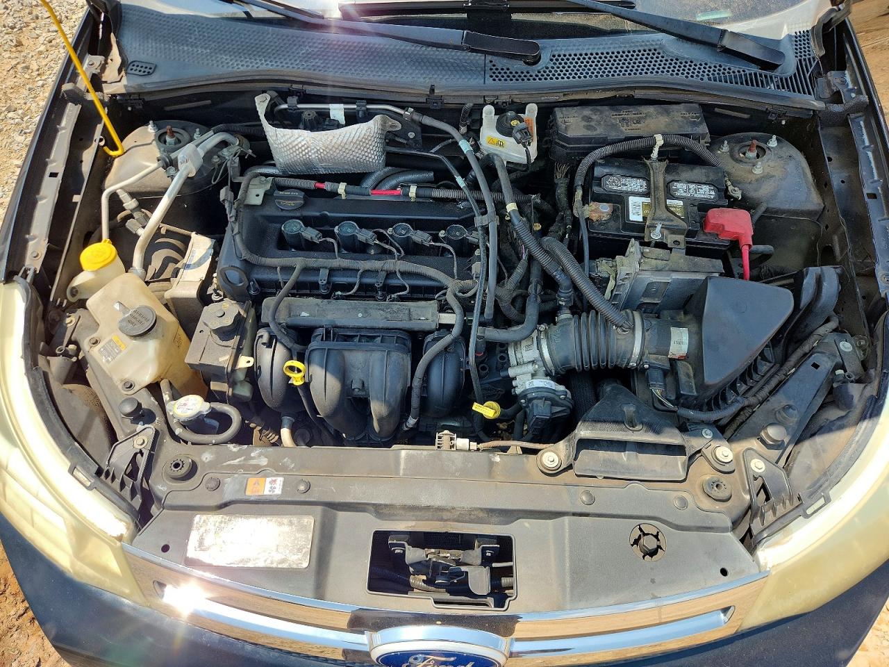 2011 Ford Focus Se Black vin: 1FAHP3FN9BW105189