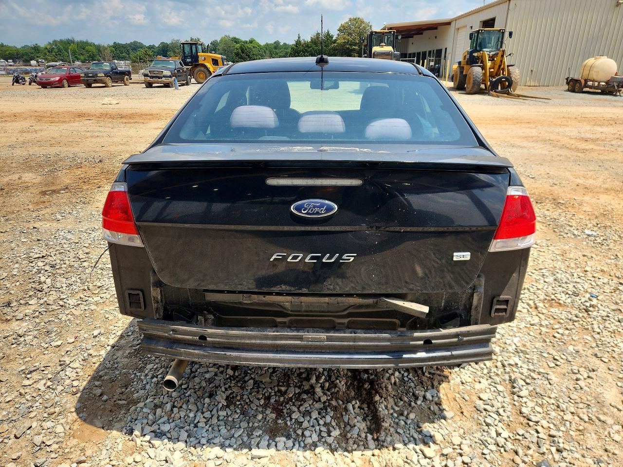 2011 Ford Focus Se Black vin: 1FAHP3FN9BW105189