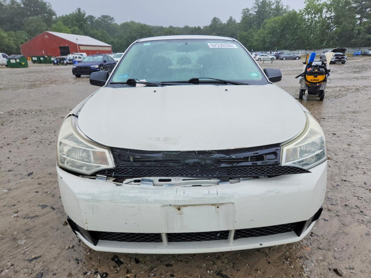 2011 Ford Focus Se Белый vin: 1FAHP3FN9BW108724