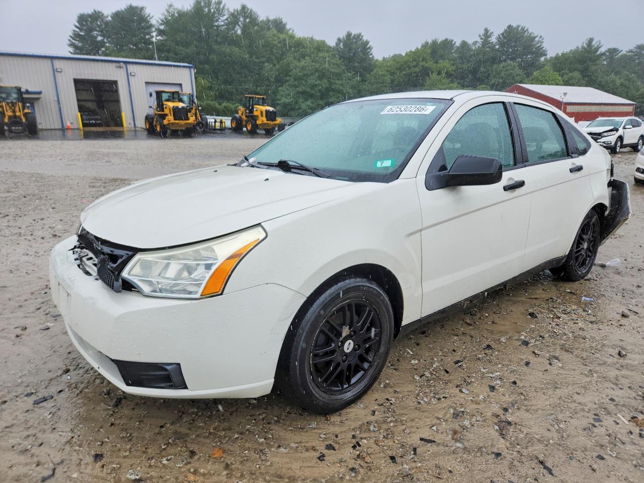 2011 Ford Focus Se White vin: 1FAHP3FN9BW108724