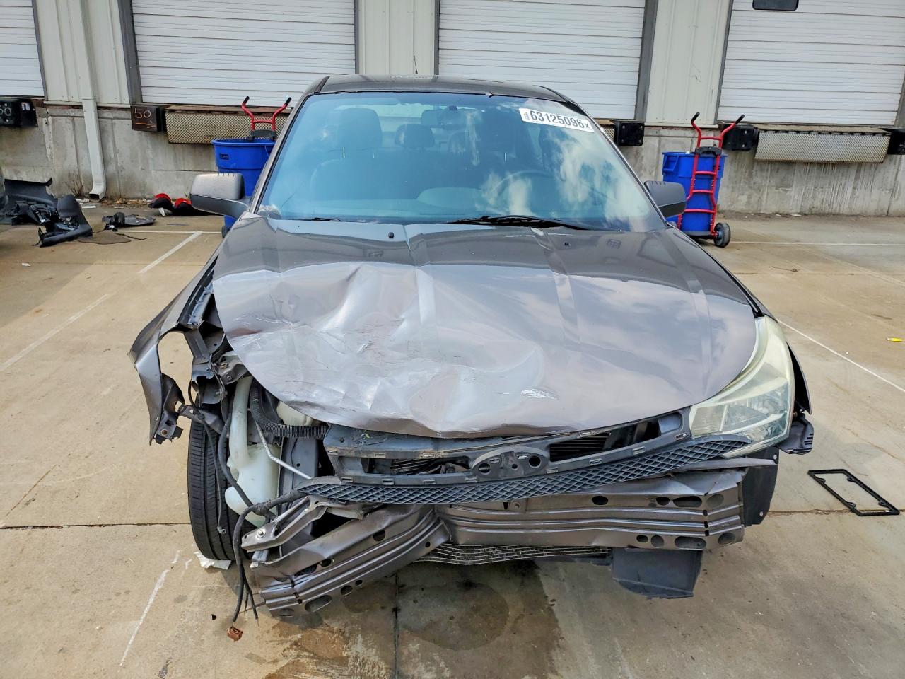 2011 Ford Focus Se Gray vin: 1FAHP3FN9BW177266
