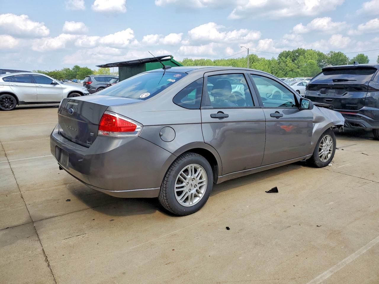 2011 Ford Focus Se Gray vin: 1FAHP3FN9BW177266