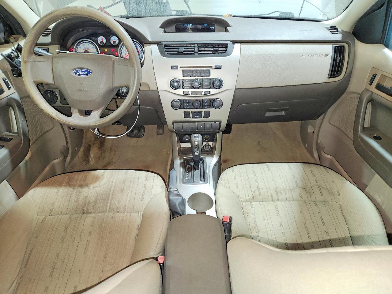 2010 Ford Focus Se Gray vin: 1FAHP3FNXAW140810