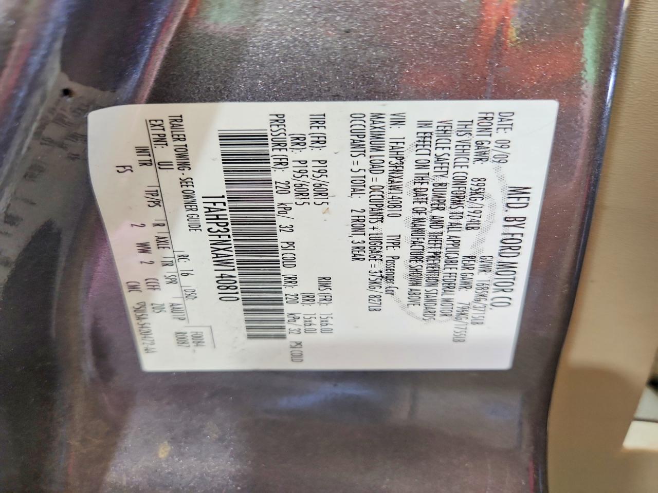 2010 Ford Focus Se Gray vin: 1FAHP3FNXAW140810