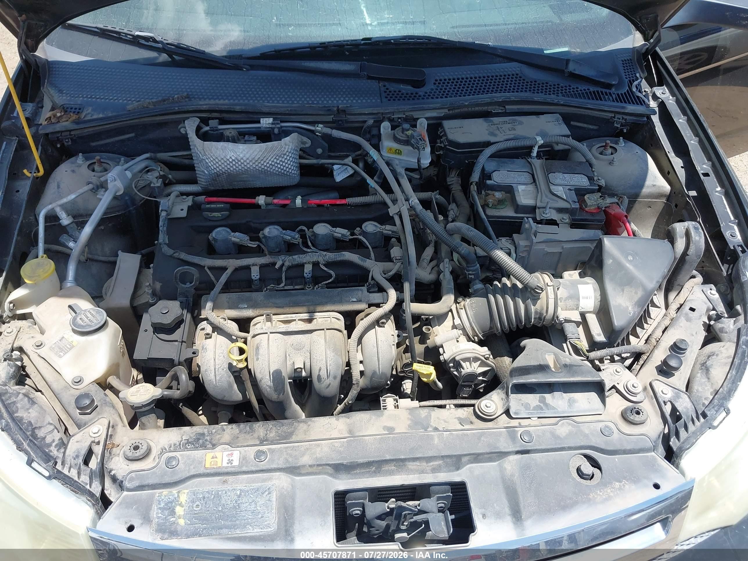 2010 Ford Focus Se Black vin: 1FAHP3FNXAW205414