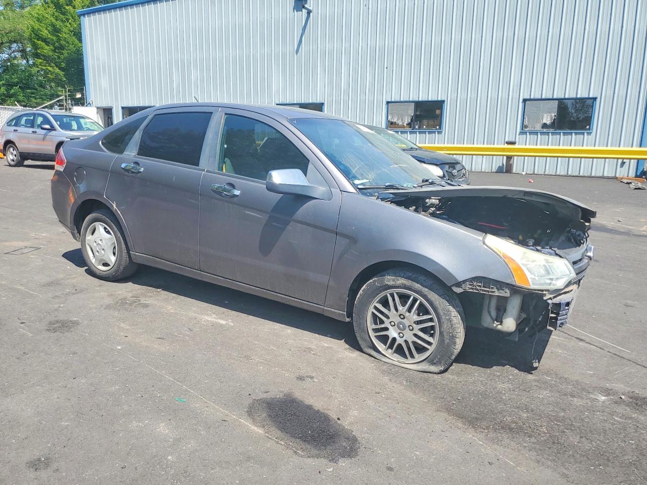 2010 Ford Focus Se Gray vin: 1FAHP3FNXAW250112