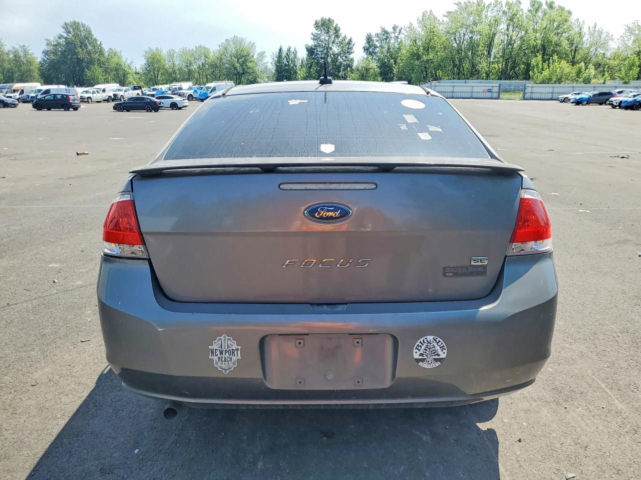 2010 Ford Focus Se Gray vin: 1FAHP3FNXAW250112