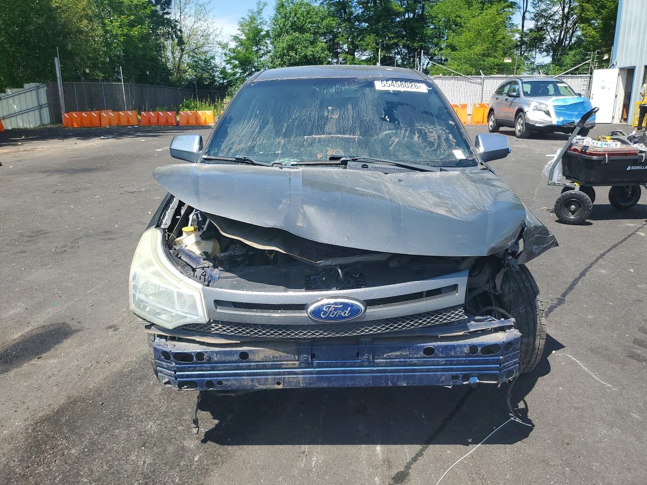2010 Ford Focus Se Gray vin: 1FAHP3FNXAW250112