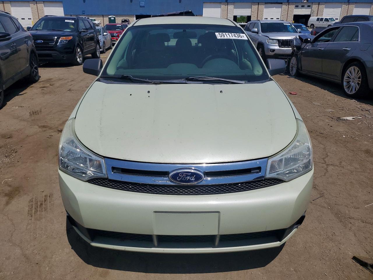 2010 Ford Focus Green vin: 1FAHP3FNXAW278671