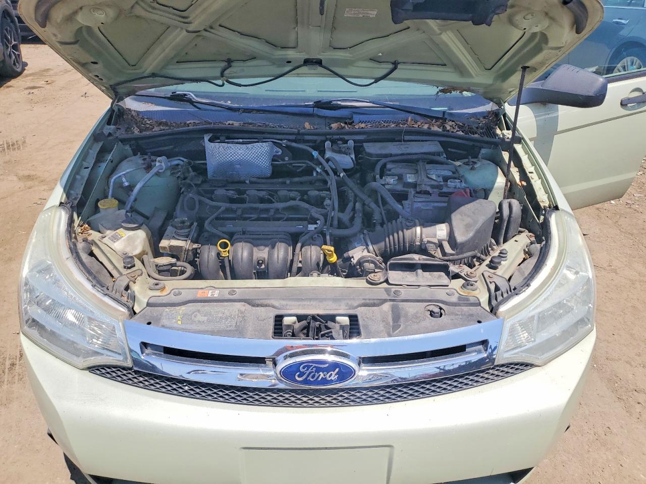 2010 Ford Focus Green vin: 1FAHP3FNXAW278671