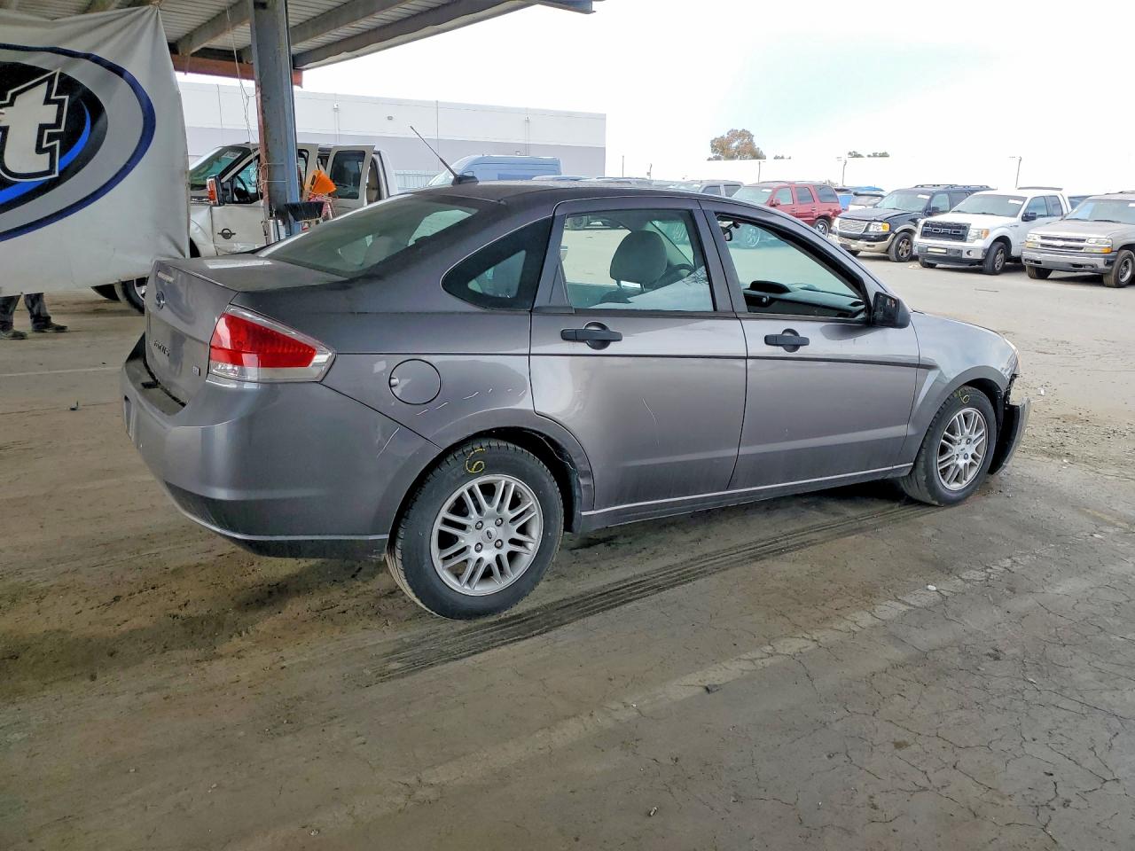 2010 Ford Focus Se Gray vin: 1FAHP3FNXAW297043