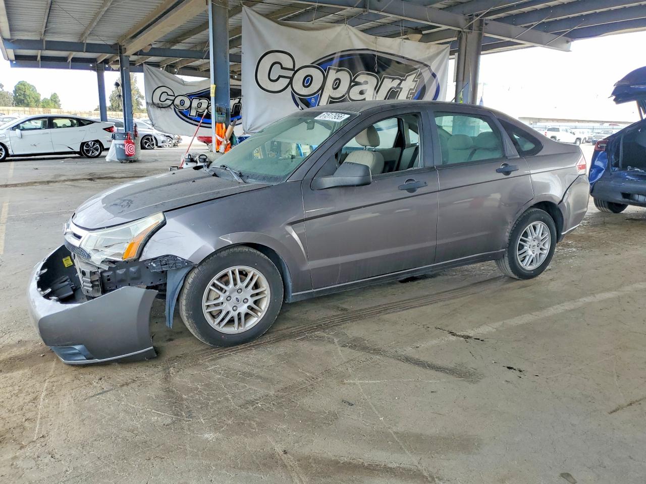 2010 Ford Focus Se Gray vin: 1FAHP3FNXAW297043
