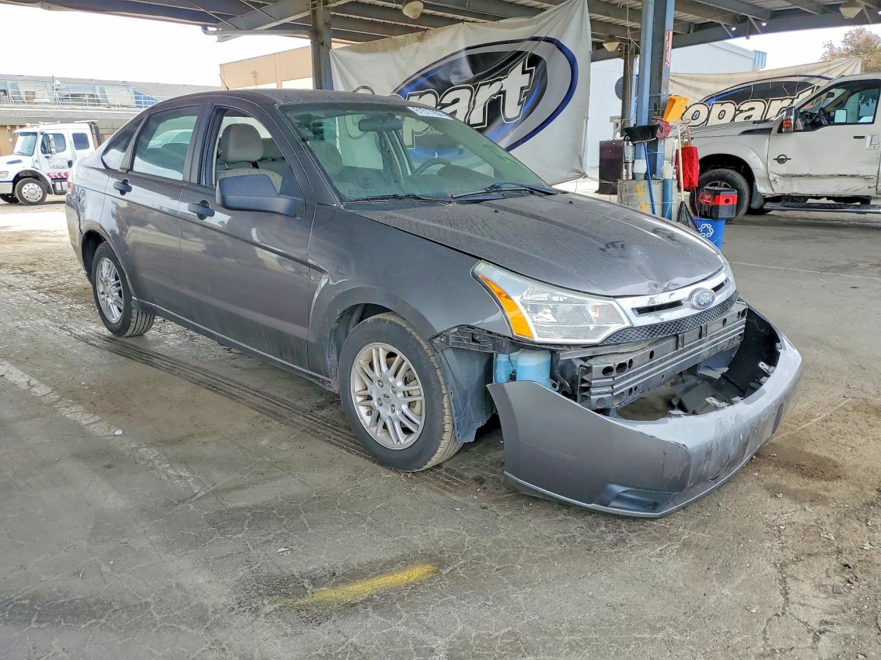 2010 Ford Focus Se Gray vin: 1FAHP3FNXAW297043