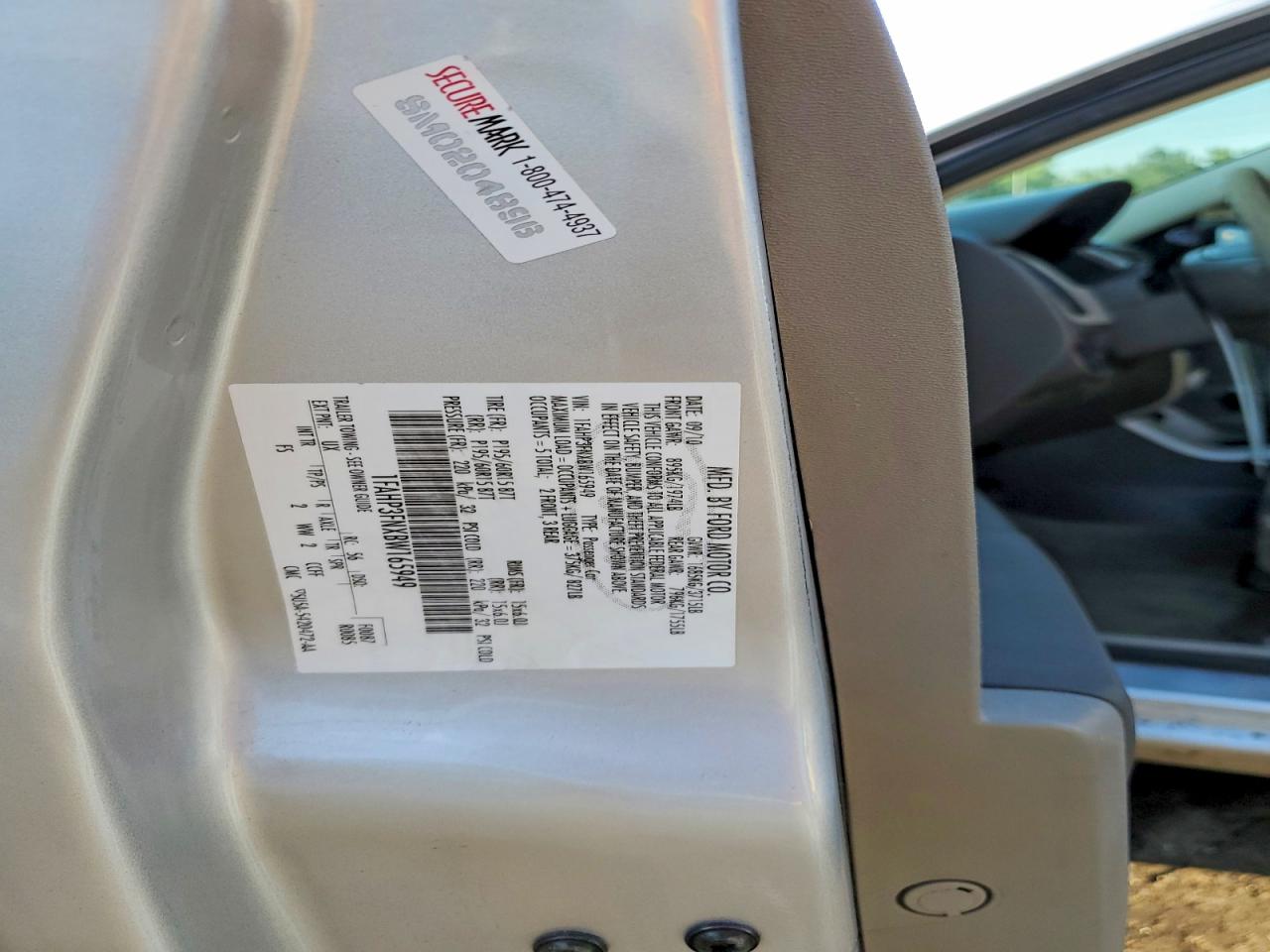 2011 Ford Focus Se Silver vin: 1FAHP3FNXBW165949