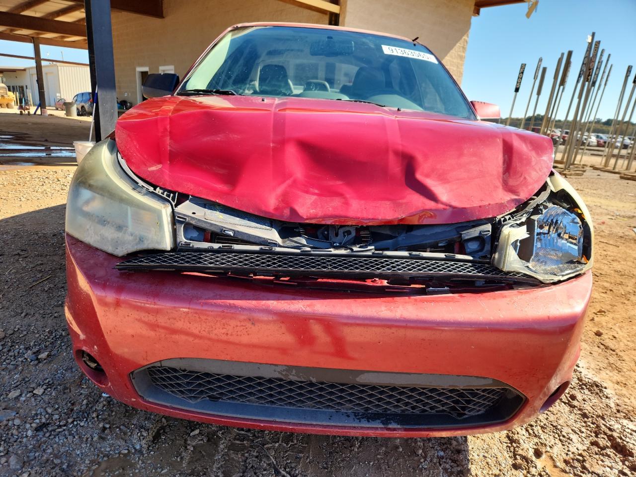2010 Ford Focus Ses Red vin: 1FAHP3GN0AW194907
