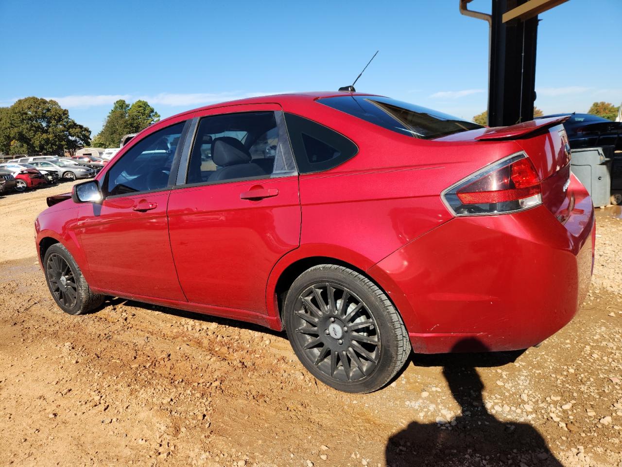 2010 Ford Focus Ses Red vin: 1FAHP3GN0AW194907