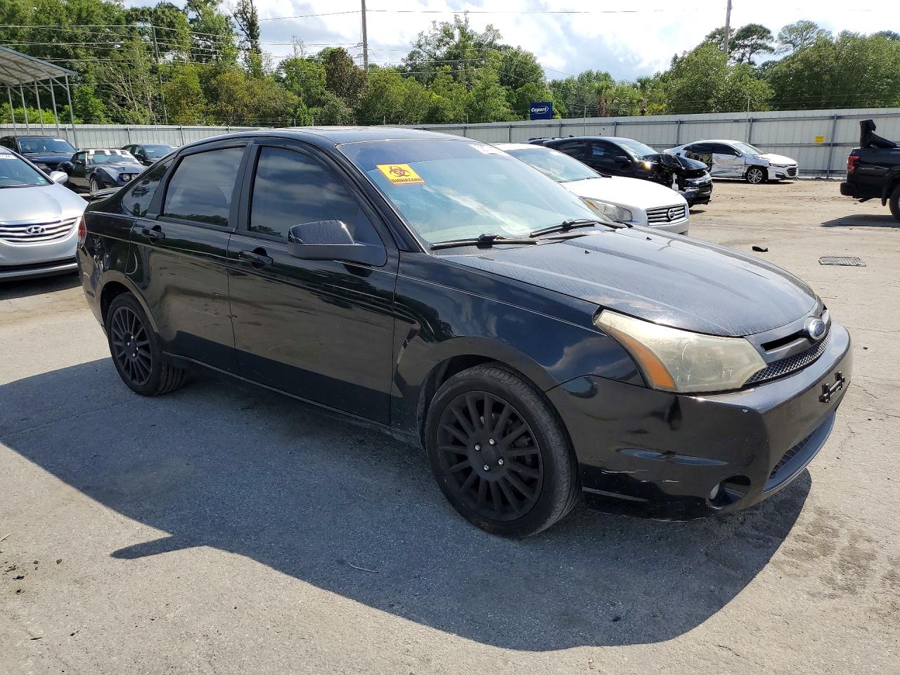2010 Ford Focus Ses Black vin: 1FAHP3GN0AW197192
