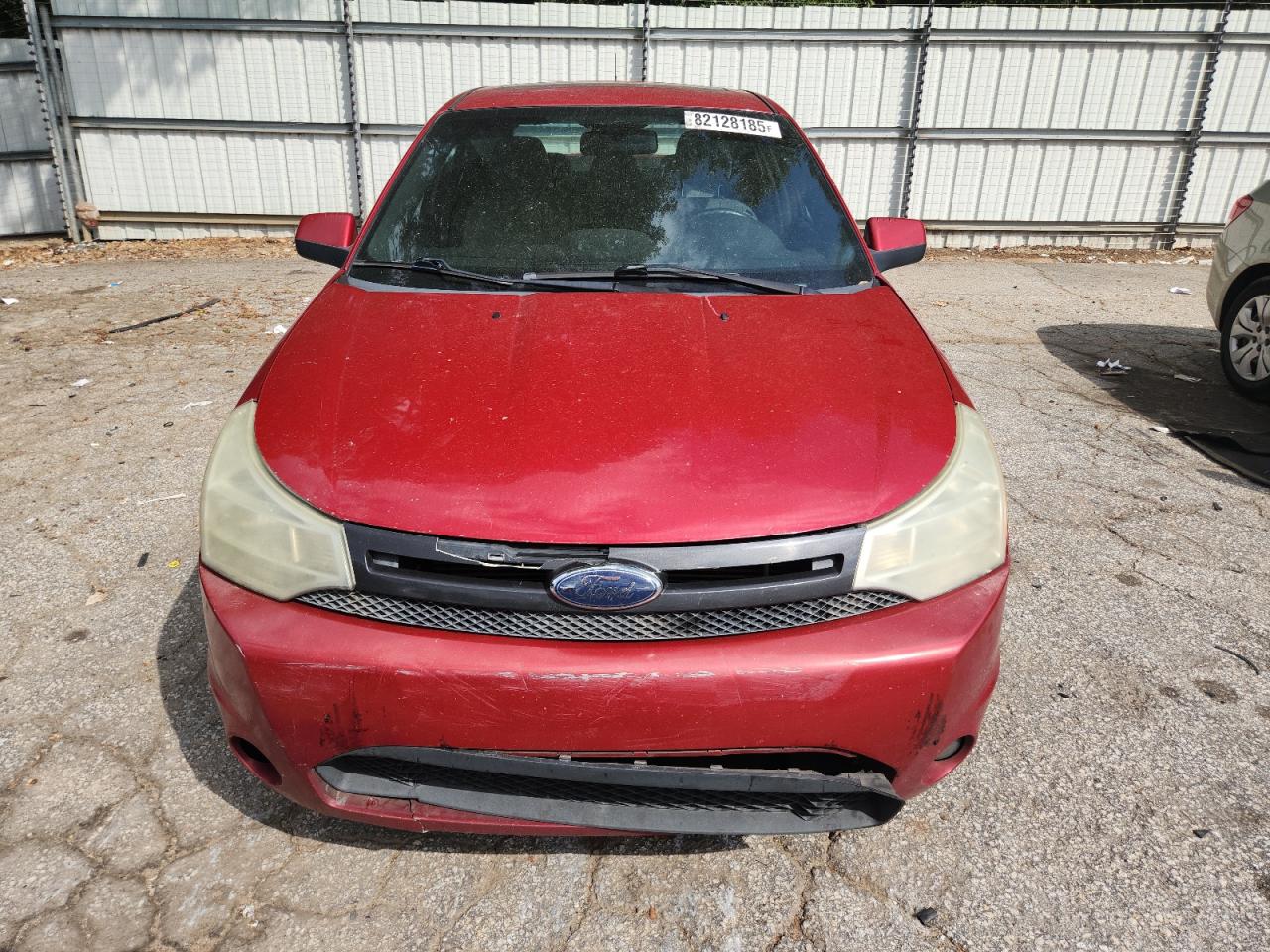 2010 Ford Focus Ses Red vin: 1FAHP3GN0AW237156