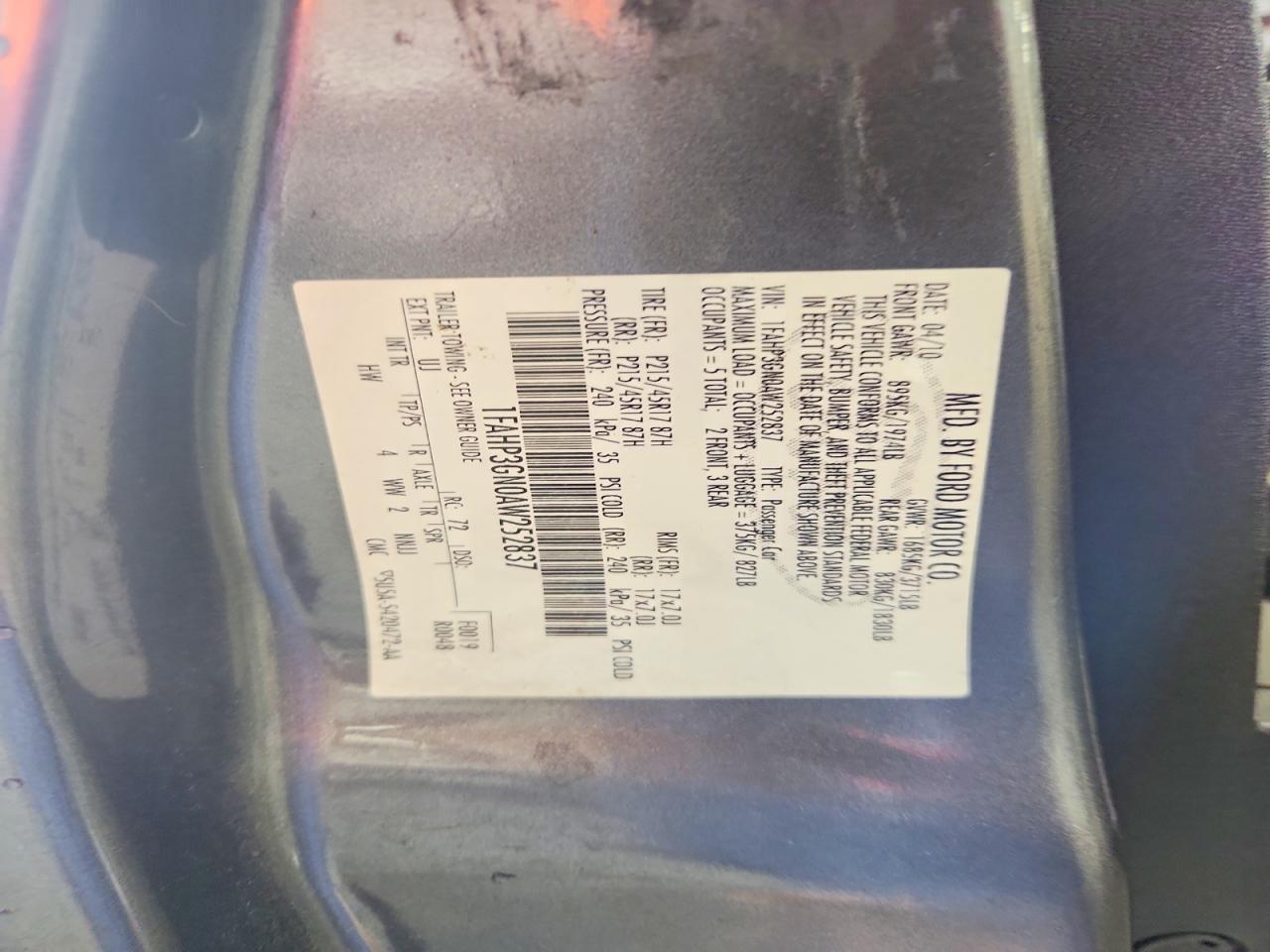 2010 Ford Focus Ses Gray vin: 1FAHP3GN0AW252837