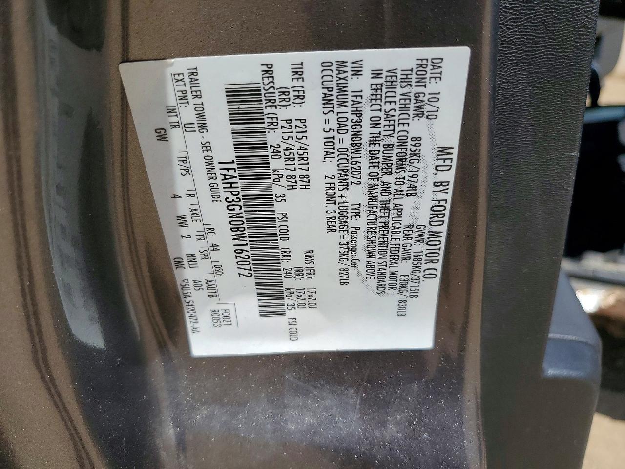 2011 Ford Focus Ses Gray vin: 1FAHP3GN0BW162072