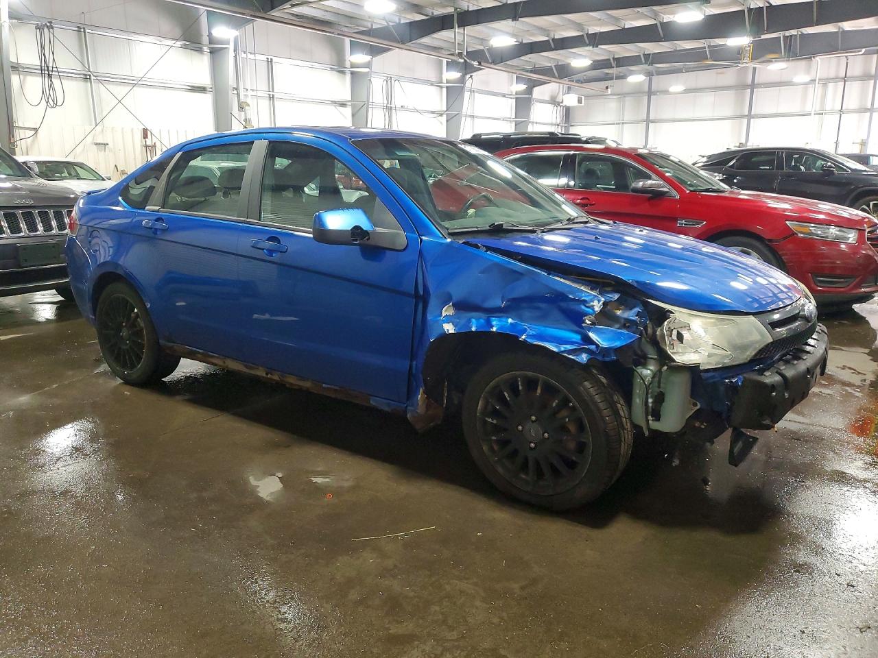 2010 Ford Focus Ses Blue vin: 1FAHP3GN1AW130018
