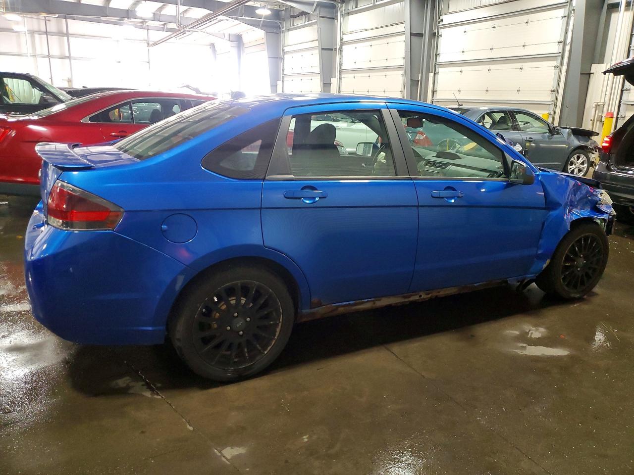 2010 Ford Focus Ses Blue vin: 1FAHP3GN1AW130018