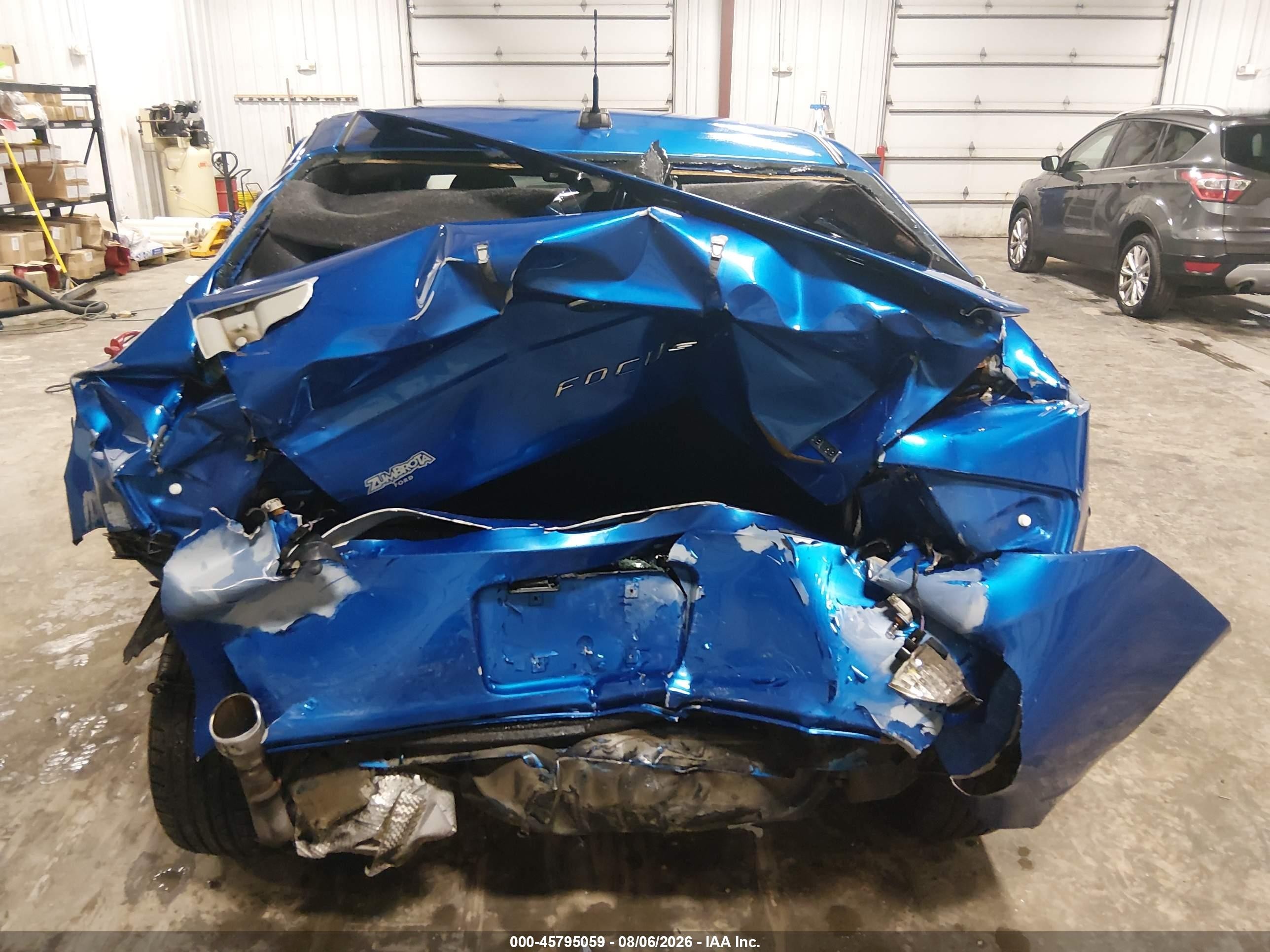 2011 Ford Focus Ses Blue vin: 1FAHP3GN2BW190441