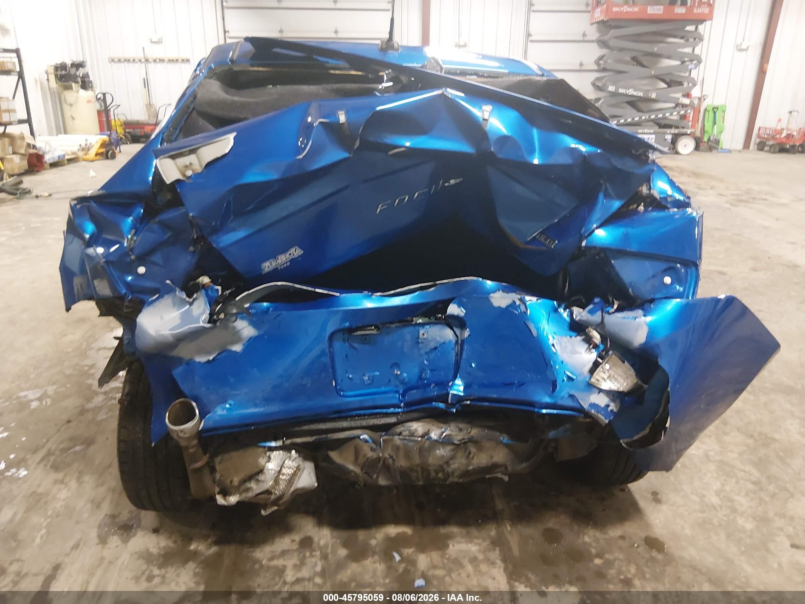 2011 Ford Focus Ses Blue vin: 1FAHP3GN2BW190441