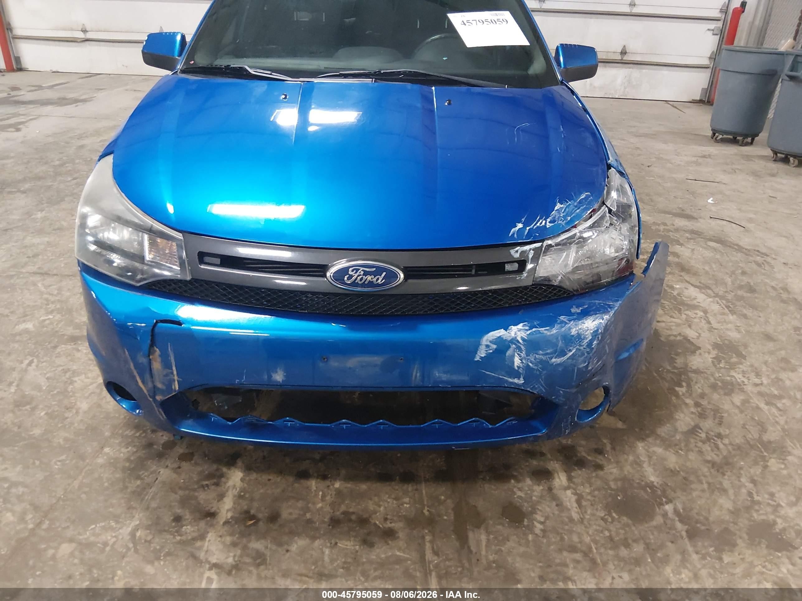 2011 Ford Focus Ses Blue vin: 1FAHP3GN2BW190441