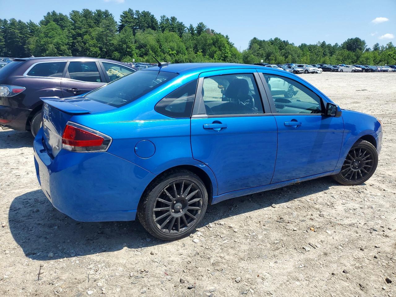 2010 Ford Focus Ses Синий vin: 1FAHP3GN3AW115021