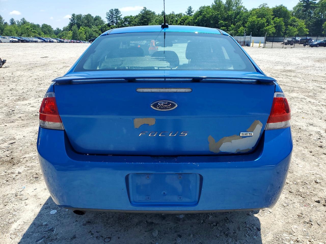 2010 Ford Focus Ses Синий vin: 1FAHP3GN3AW115021