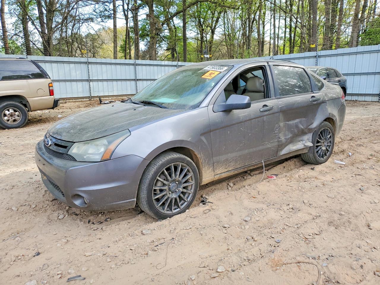 2010 Ford Focus Ses Gray vin: 1FAHP3GN3AW276131