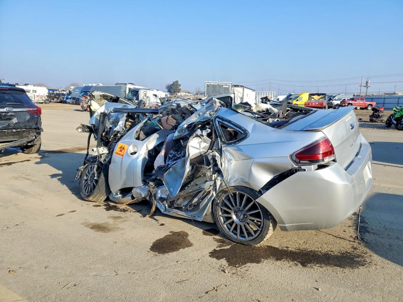 2011 Ford Focus Ses Silver vin: 1FAHP3GN3BW149283
