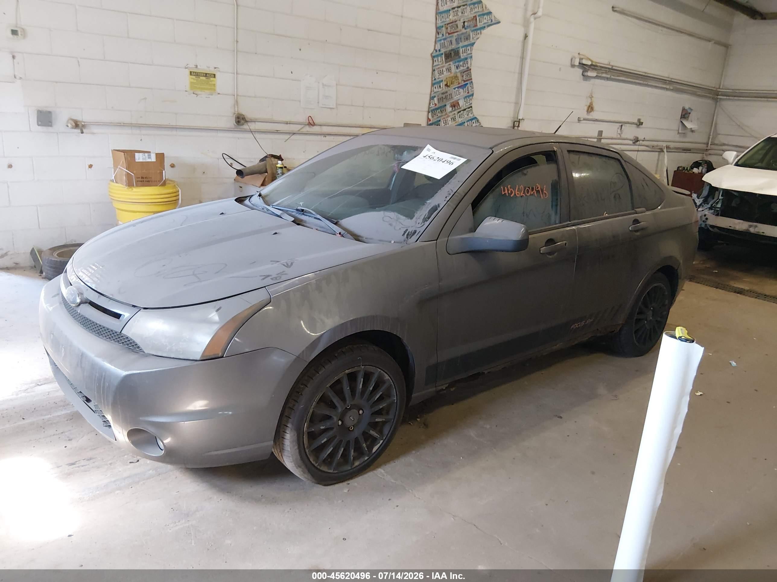 2010 Ford Focus Ses Gray vin: 1FAHP3GN4AW191573