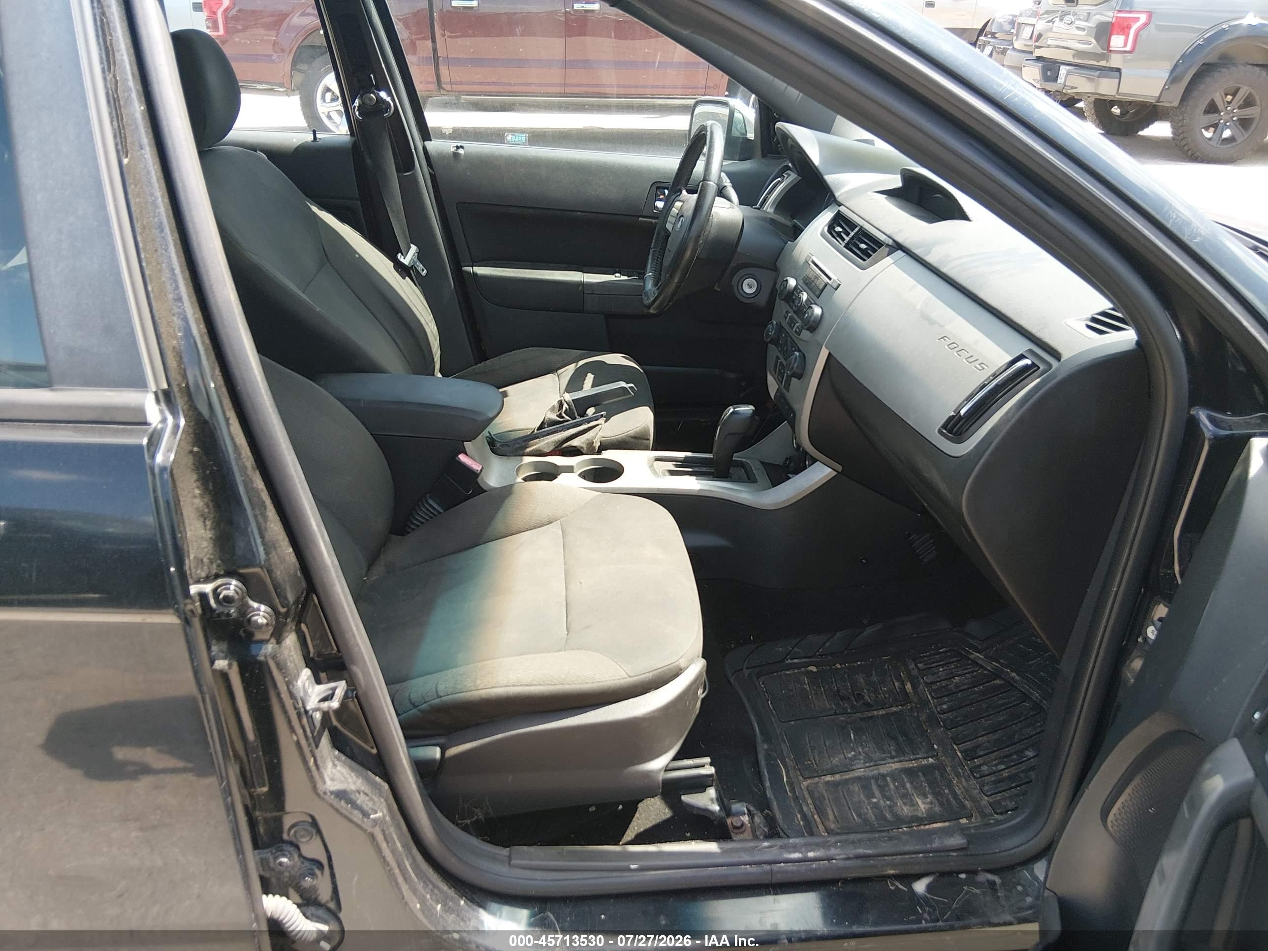 2010 Ford Focus Ses Черный vin: 1FAHP3GN4AW269222
