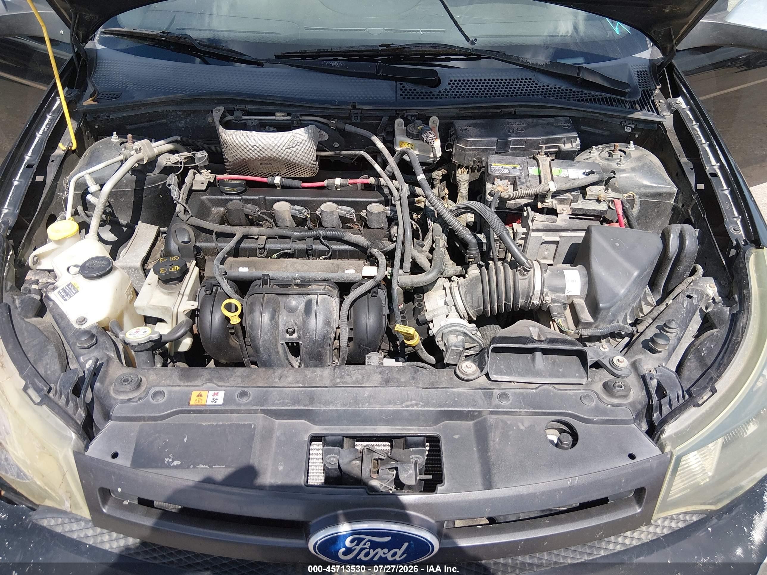 2010 Ford Focus Ses Черный vin: 1FAHP3GN4AW269222