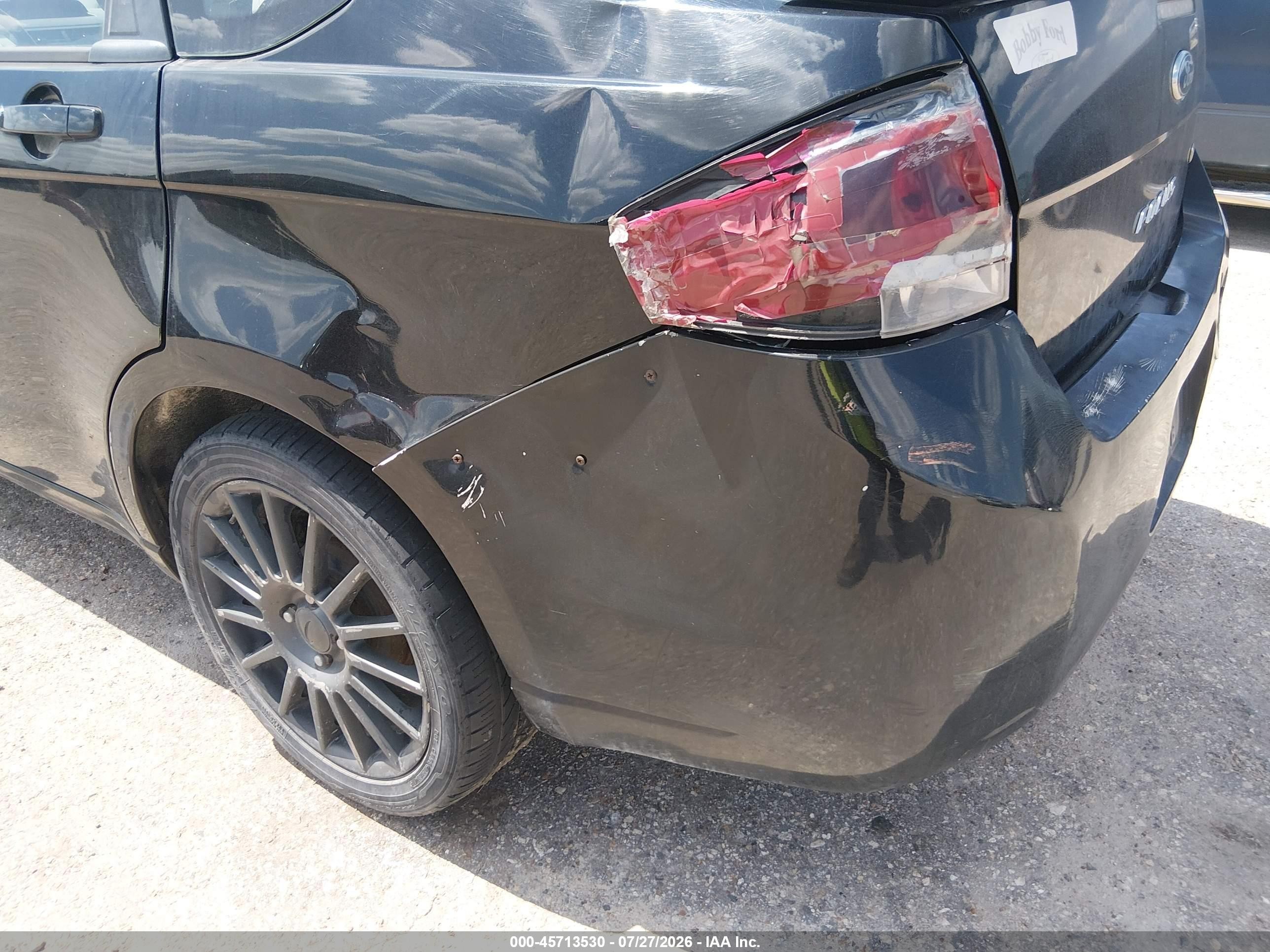 2010 Ford Focus Ses Черный vin: 1FAHP3GN4AW269222