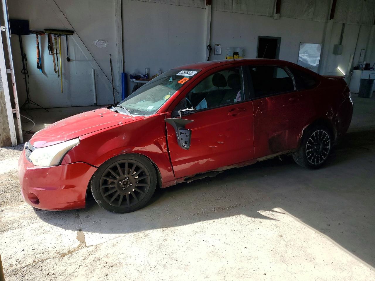2011 Ford Focus Ses Red vin: 1FAHP3GN4BW162138