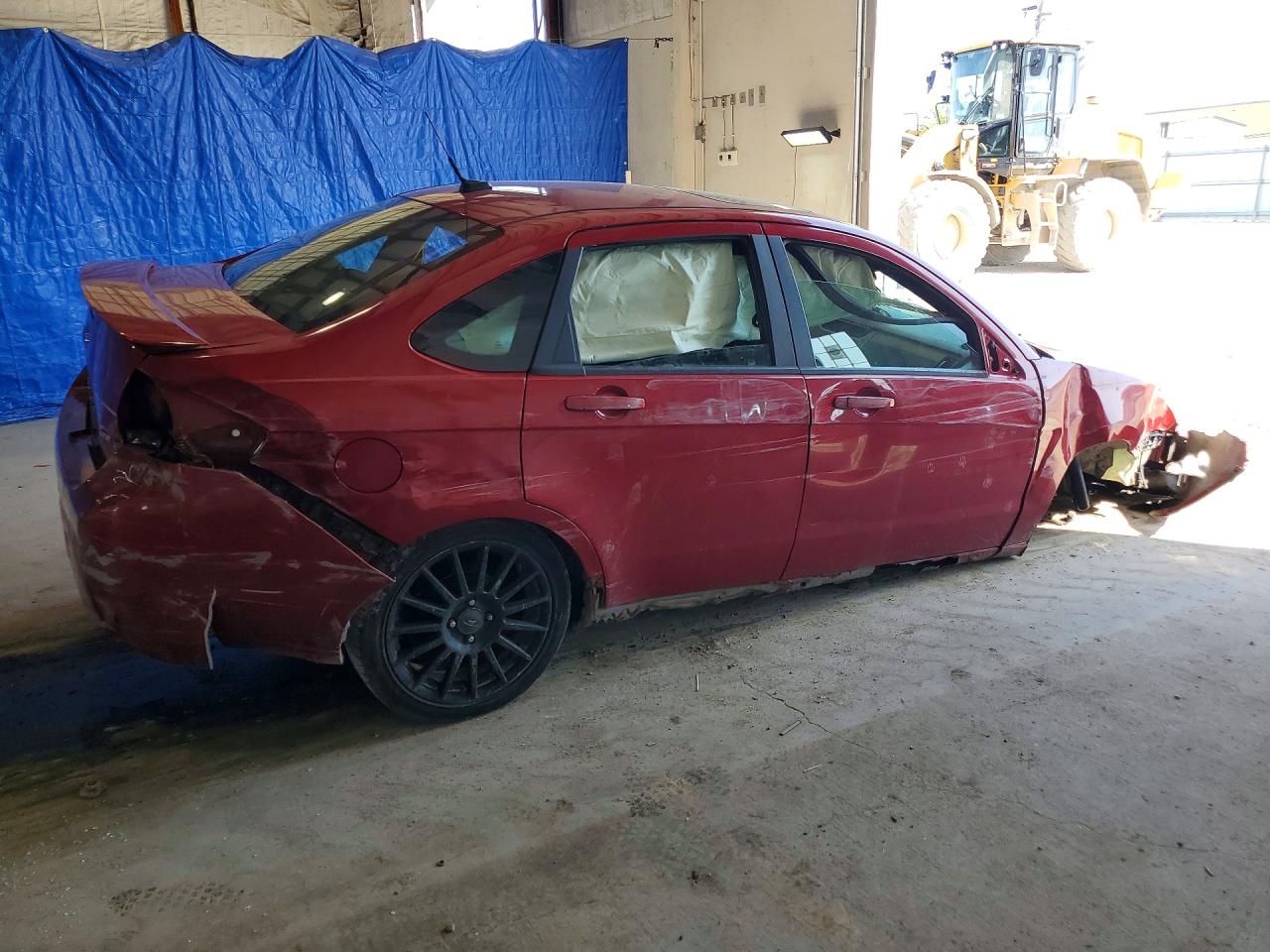 2011 Ford Focus Ses Red vin: 1FAHP3GN4BW162138