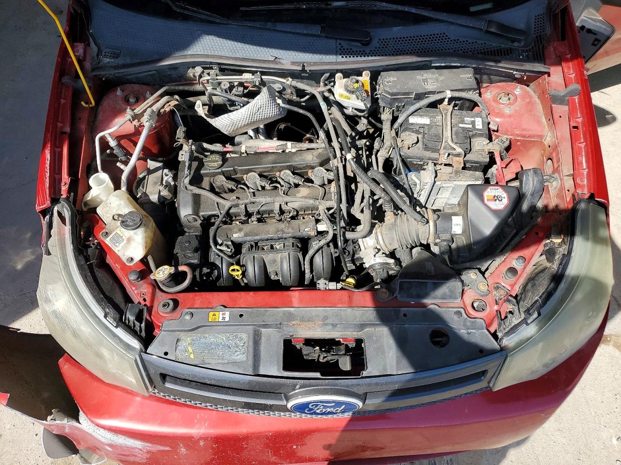2011 Ford Focus Ses Red vin: 1FAHP3GN4BW162138