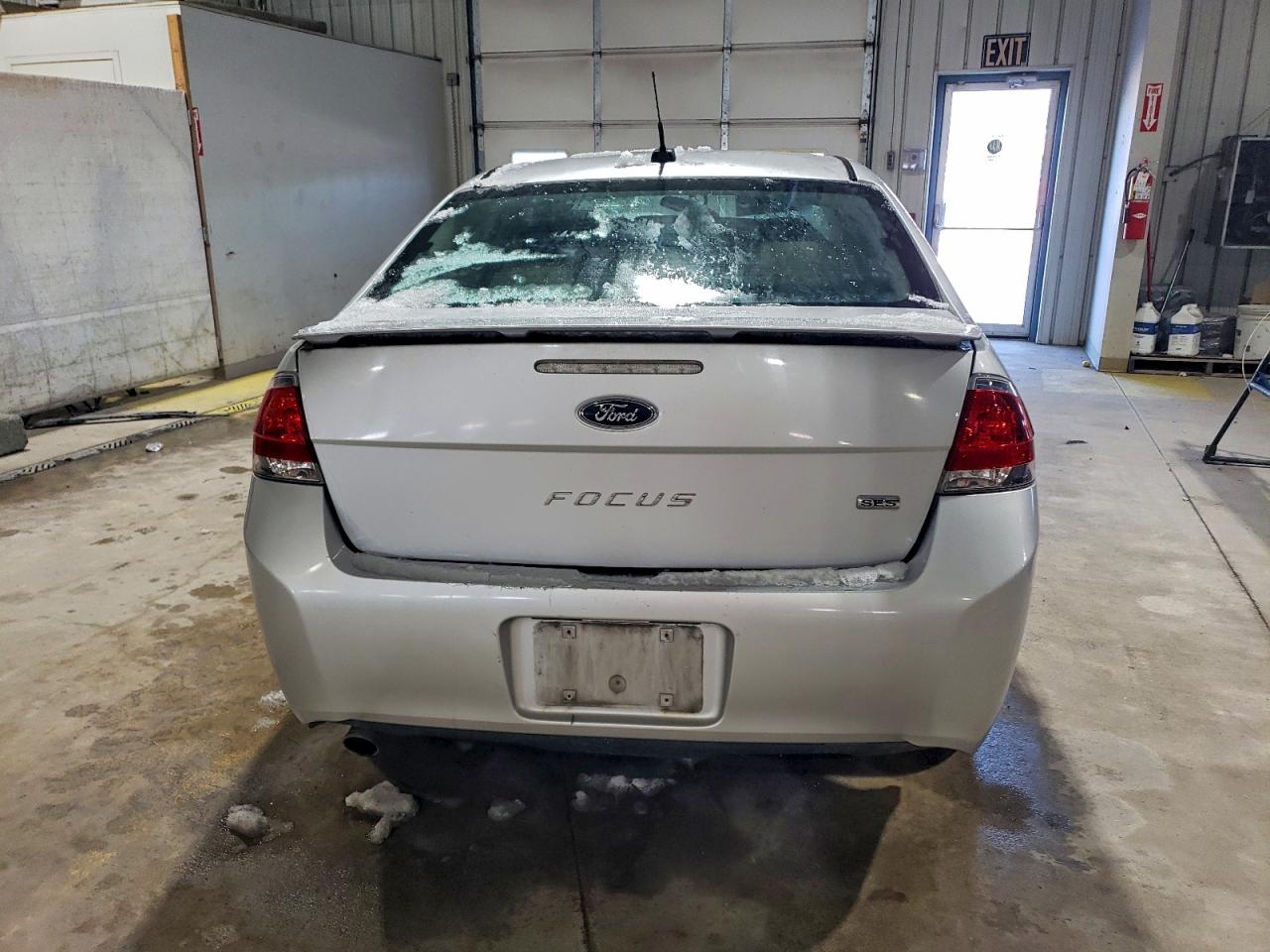 2010 Ford Focus Ses Silver vin: 1FAHP3GN5AW169582